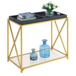 St Andrews Console Table - Breighton Home Black/gold 16 St Andrews Console Table - Breighton Home Black/gold -Console Tables Sales unnamed file 1881