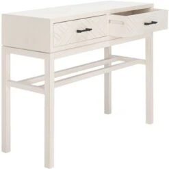 Ajana 2 Drawer Console - Distressed White W/Distressed White Drawer - Safavieh 12 Ajana 2 Drawer Console - Distressed White W/Distressed White Drawer - Safavieh -Console Tables Sales unnamed file 192