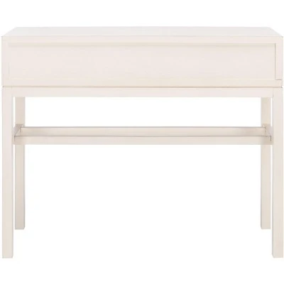 Ajana 2 Drawer Console - Distressed White W/Distressed White Drawer - Safavieh 7 Ajana 2 Drawer Console - Distressed White W/Distressed White Drawer - Safavieh - Image 5
