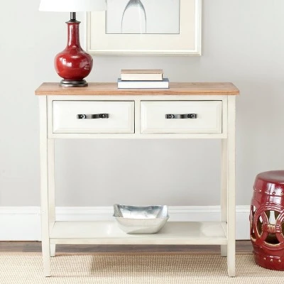 Console Table White Birch - Safavieh 3 Console Table White Birch - Safavieh