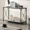 Rosslea Lower Shelf Sofa Table Black/Gray - HOMES: Inside + Out 2 Rosslea Lower Shelf Sofa Table Black/Gray - HOMES: Inside + Out -Console Tables Sales unnamed file 1978