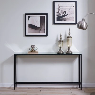 Dillard Narrow Long Console Table Gray - Aiden Lane 4 Dillard Narrow Long Console Table Gray - Aiden Lane - Image 2