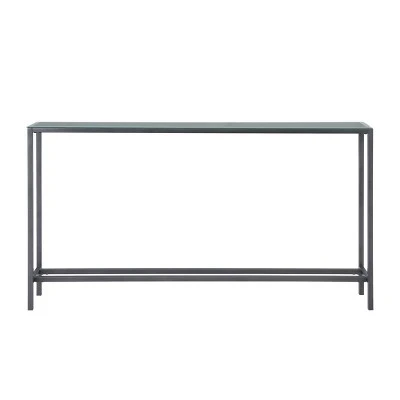 Dillard Narrow Long Console Table Gray - Aiden Lane 5 Dillard Narrow Long Console Table Gray - Aiden Lane - Image 3