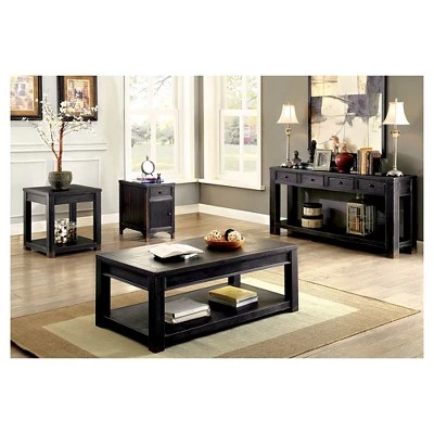 Brody Console Table Black - HOMES: Inside + Out 5 Brody Console Table Black - HOMES: Inside + Out - Image 3