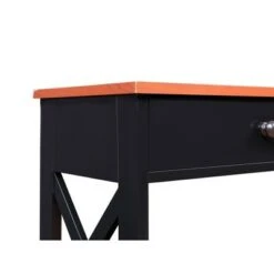 Oxford 1 Drawer Console Table Cherry/Black - Breighton Home 8 Oxford 1 Drawer Console Table Cherry/Black - Breighton Home -Console Tables Sales unnamed file 2041