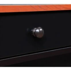 Oxford 1 Drawer Console Table Cherry/Black - Breighton Home 9 Oxford 1 Drawer Console Table Cherry/Black - Breighton Home -Console Tables Sales unnamed file 2042