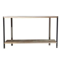 Carswaf Console Table with Mirrored Top Champagne - Aiden Lane 12 Carswaf Console Table with Mirrored Top Champagne - Aiden Lane -Console Tables Sales unnamed file 2045