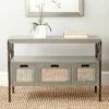 Joshua Console Gray - Safavieh -Console Tables Sales unnamed file 2099