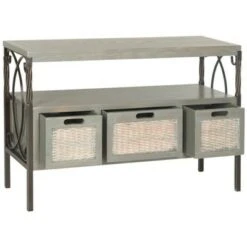 Joshua Console Gray - Safavieh -Console Tables Sales unnamed file 2100
