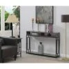 Town Square Deluxe 2 Tier Console Table Weathered Gray/Black - Breighton Home 2 Town Square Deluxe 2 Tier Console Table Weathered Gray/Black - Breighton Home -Console Tables Sales unnamed file 2112
