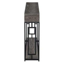 Town Square Deluxe 2 Tier Console Table Weathered Gray/Black - Breighton Home 7 Town Square Deluxe 2 Tier Console Table Weathered Gray/Black - Breighton Home -Console Tables Sales unnamed file 2114