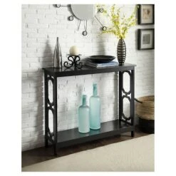 Omega Console Table Black - Breighton Home 6 Omega Console Table Black - Breighton Home -Console Tables Sales unnamed file 2131