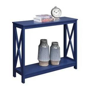 Oxford Console Table Cobalt Blue - Breighton Home 3 Oxford Console Table Cobalt Blue - Breighton Home