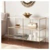 Southern Enterprises Benton Console Table Warm Gold - Aiden Lane 1 Southern Enterprises Benton Console Table Warm Gold - Aiden Lane -Console Tables Sales unnamed file 2182