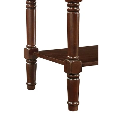 Breighton Home Country Oxford 2 Drawer Console Table - Johar Furniture Driftwood/white 6 Breighton Home Country Oxford 2 Drawer Console Table - Johar Furniture Driftwood/white - Image 4