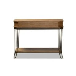 3 Drawer Kellyn Vintage Rustic Industrial Wood and Metal Console Table Brown/Black - Baxton Studio 11 3 Drawer Kellyn Vintage Rustic Industrial Wood and Metal Console Table Brown/Black - Baxton Studio -Console Tables Sales unnamed file 2209