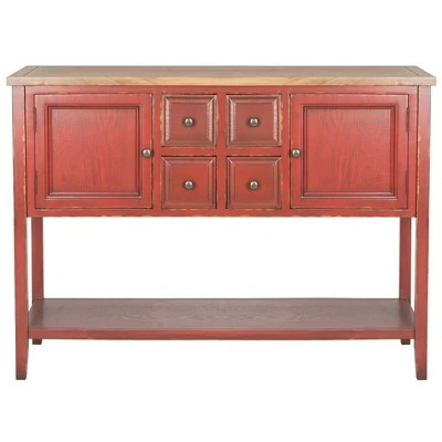 Console Table - Safavieh Red/beige 10 Console Table - Safavieh Red/beige - Image 8