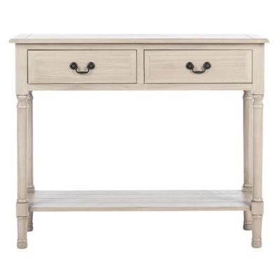 Primrose 2 Drawers Console Table - Safavieh Greige 16 Primrose 2 Drawers Console Table - Safavieh Greige - Image 14
