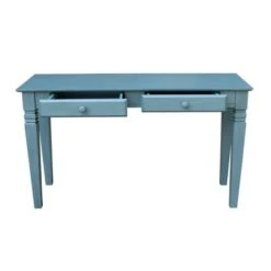 Java Console Table with 2 Drawers - International Concepts Black -Console Tables Sales unnamed file 2252