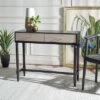 Estella 2 Drawers Console Table - Safavieh Black 1 Estella 2 Drawers Console Table - Safavieh Black -Console Tables Sales unnamed file 2265