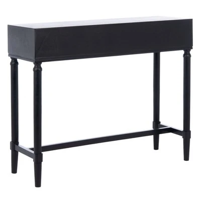Estella 2 Drawers Console Table - Safavieh Black 8 Estella 2 Drawers Console Table - Safavieh Black - Image 6