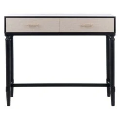 Estella 2 Drawers Console Table - Safavieh Black 26 Estella 2 Drawers Console Table - Safavieh Black -Console Tables Sales unnamed file 2276