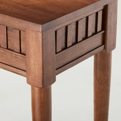 Hearth & Hand W/Magnolia Furniture Turned Leg Wood Console Table Brown - Hearth & Hand™ with Magnolia 5 Hearth & Hand W/Magnolia Furniture Turned Leg Wood Console Table Brown - Hearth & Hand™ with Magnolia - Image 3