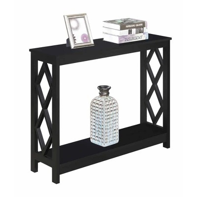 Breighton Home Diamond Console Table - Johar Furniture Black 6 Breighton Home Diamond Console Table - Johar Furniture Black - Image 4