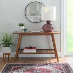 Charlotte Console Table Brown - Linon