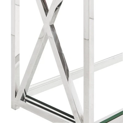 Console Table Chrome - Safavieh 8 Console Table Chrome - Safavieh - Image 6