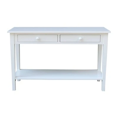 Spencer Console Server Table White - International Concepts 4 Spencer Console Server Table White - International Concepts - Image 2
