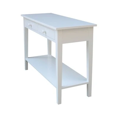 Spencer Console Server Table White - International Concepts 5 Spencer Console Server Table White - International Concepts - Image 3