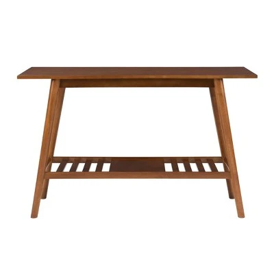 Charlotte Console Table Brown - Linon 4 Charlotte Console Table Brown - Linon - Image 2