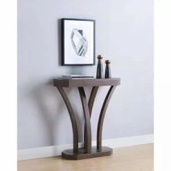 Dennis Console Table Walnut Oak - HOMES: Inside + Out