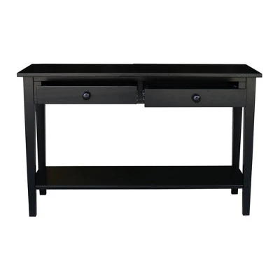 Spencer Console Server Table Black - International Concepts 8 Spencer Console Server Table Black - International Concepts - Image 6