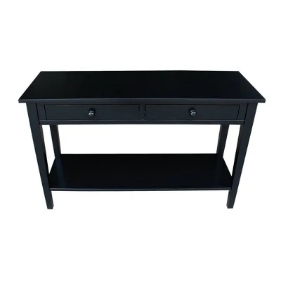 Spencer Console Server Table Black - International Concepts 10 Spencer Console Server Table Black - International Concepts - Image 8
