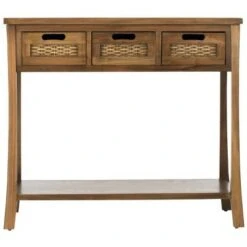 Autum 3 Drawer Console - Safavieh Brown 10 Autum 3 Drawer Console - Safavieh Brown -Console Tables Sales unnamed file 2388