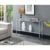 Nadia Chrome Console Table Chrome - Breighton Home 2 Nadia Chrome Console Table Chrome - Breighton Home -Console Tables Sales unnamed file 2401