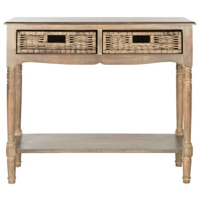 Corbin Console Table - Safavieh Natural Pine 6 Corbin Console Table - Safavieh Natural Pine - Image 4