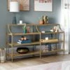 International Lux Metal Frame Console Table - Sauder Sindoori Mango -Console Tables Sales unnamed file 2438