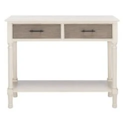 Ryder 2 Drawers Console Table - Safavieh Distressed Gray 31 Ryder 2 Drawers Console Table - Safavieh Distressed Gray -Console Tables Sales unnamed file 2460