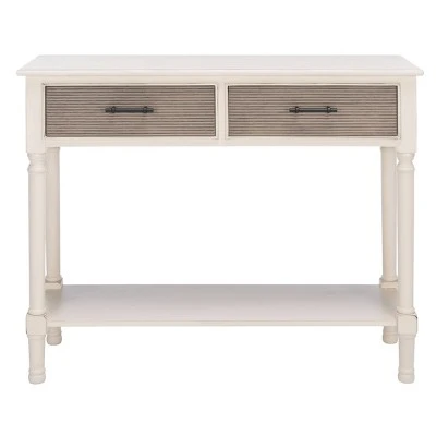 Ryder 2 Drawers Console Table - Safavieh Distressed Gray 17 Ryder 2 Drawers Console Table - Safavieh Distressed Gray - Image 15