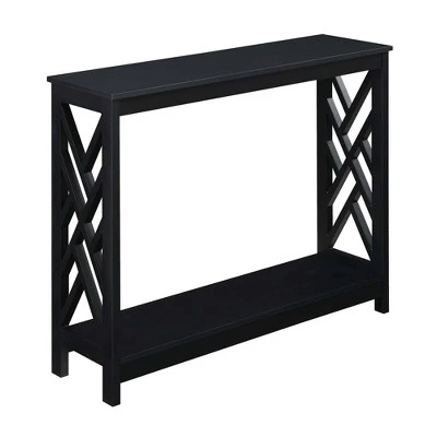 Titan Console Table with Shelf - Breighton Home Espresso 8 Titan Console Table with Shelf - Breighton Home Espresso - Image 6