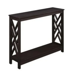 Titan Console Table with Shelf - Breighton Home Espresso 16 Titan Console Table with Shelf - Breighton Home Espresso -Console Tables Sales unnamed file 2491