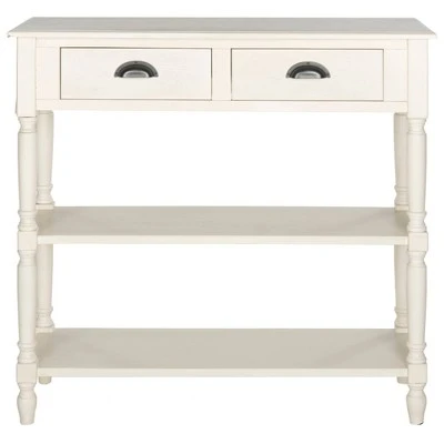 Salem Console Table - Safavieh White 6 Salem Console Table - Safavieh White - Image 4