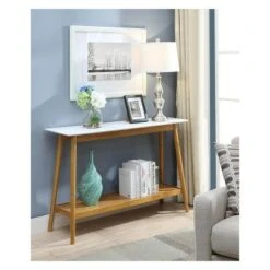 Oslo Console Table White - Breighton Home
