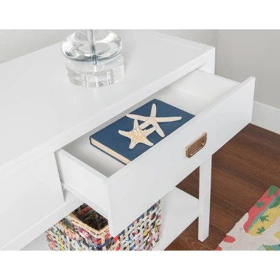 Peggy Console Table White - Linon 11 Peggy Console Table White - Linon - Image 9