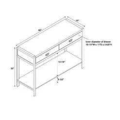 Peggy Console Table White - Linon 23 Peggy Console Table White - Linon -Console Tables Sales unnamed file 2601
