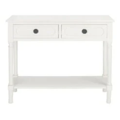 Allura 2 Drawers Console Table - Safavieh Distressed White -Console Tables Sales unnamed file 2623