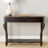 Katie Console With 2 Storage Drawer - Dark Brown / Light Brown- Safavieh -Console Tables Sales unnamed file 2624